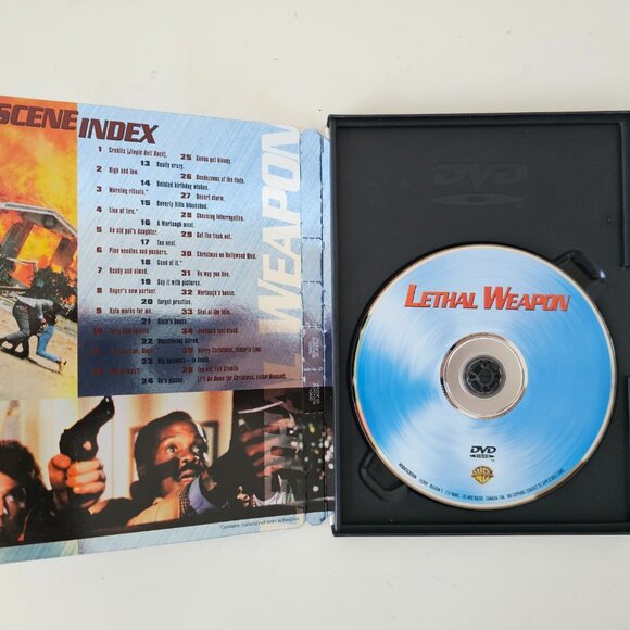 Lethal Weapon DVD 1987 Director's Cut - Mel Gibson, Danny Glover, Gary Busey - Picture 2 of 3